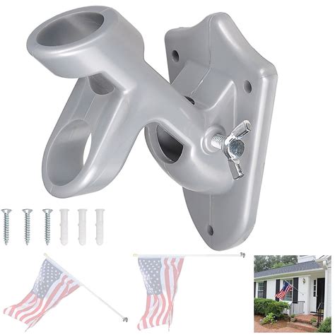 wall mounted flag pole holders